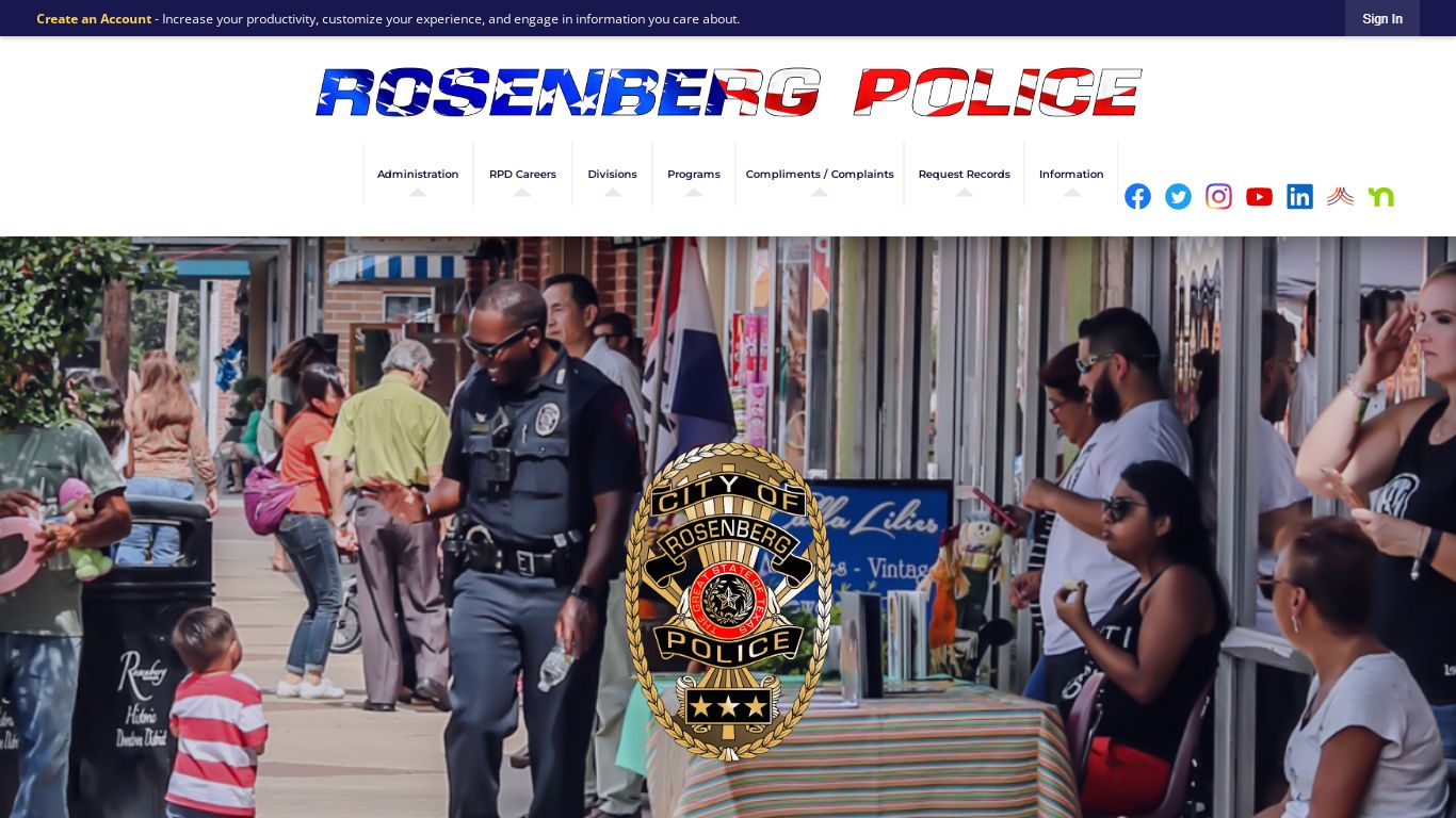 Police - Rosenberg, TX
